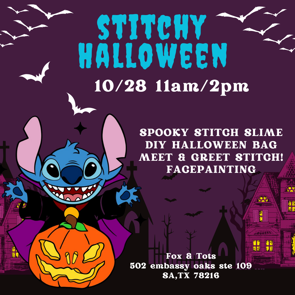 STITCHY HALLOWEEN 10/28 11am-2pm
