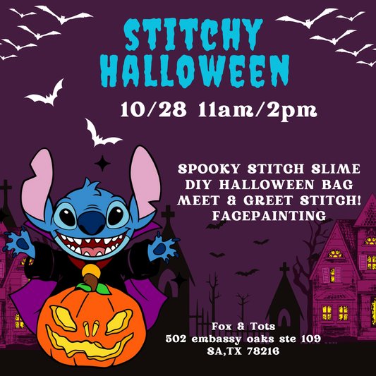 STITCHY HALLOWEEN 10/28 11am-2pm