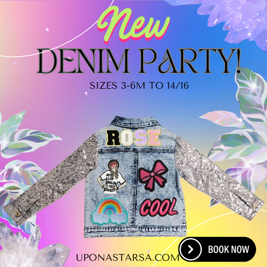 DENIM PARTY! Price includes 8 designers - IN STORE ONLY (multiple styles available)