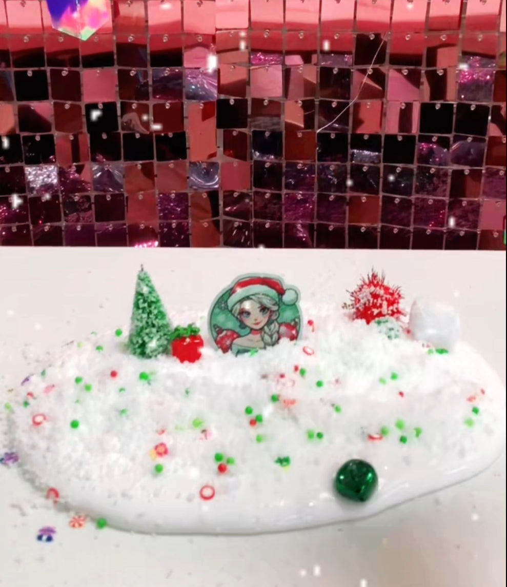 Snow Globe Slime Sensory Kit