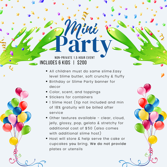 MINI PARTY! (Non private event)