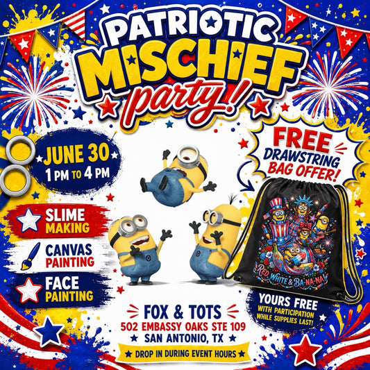 Patriotic Minion Mischief! 6/30 1pm-4pm - come any time!