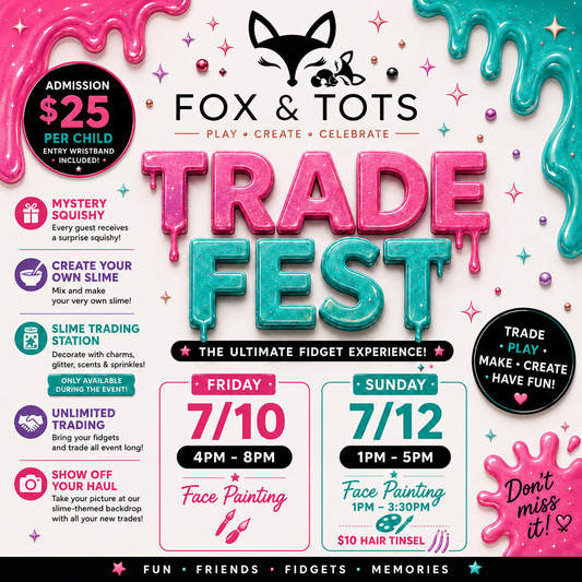 TRADE FEST! 7/10 & 7/13 - limited availability per hour