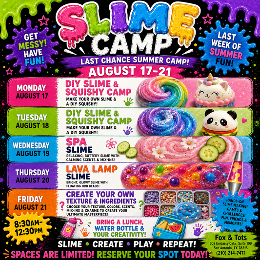WEEK 12 summer camp 8/17-8/21