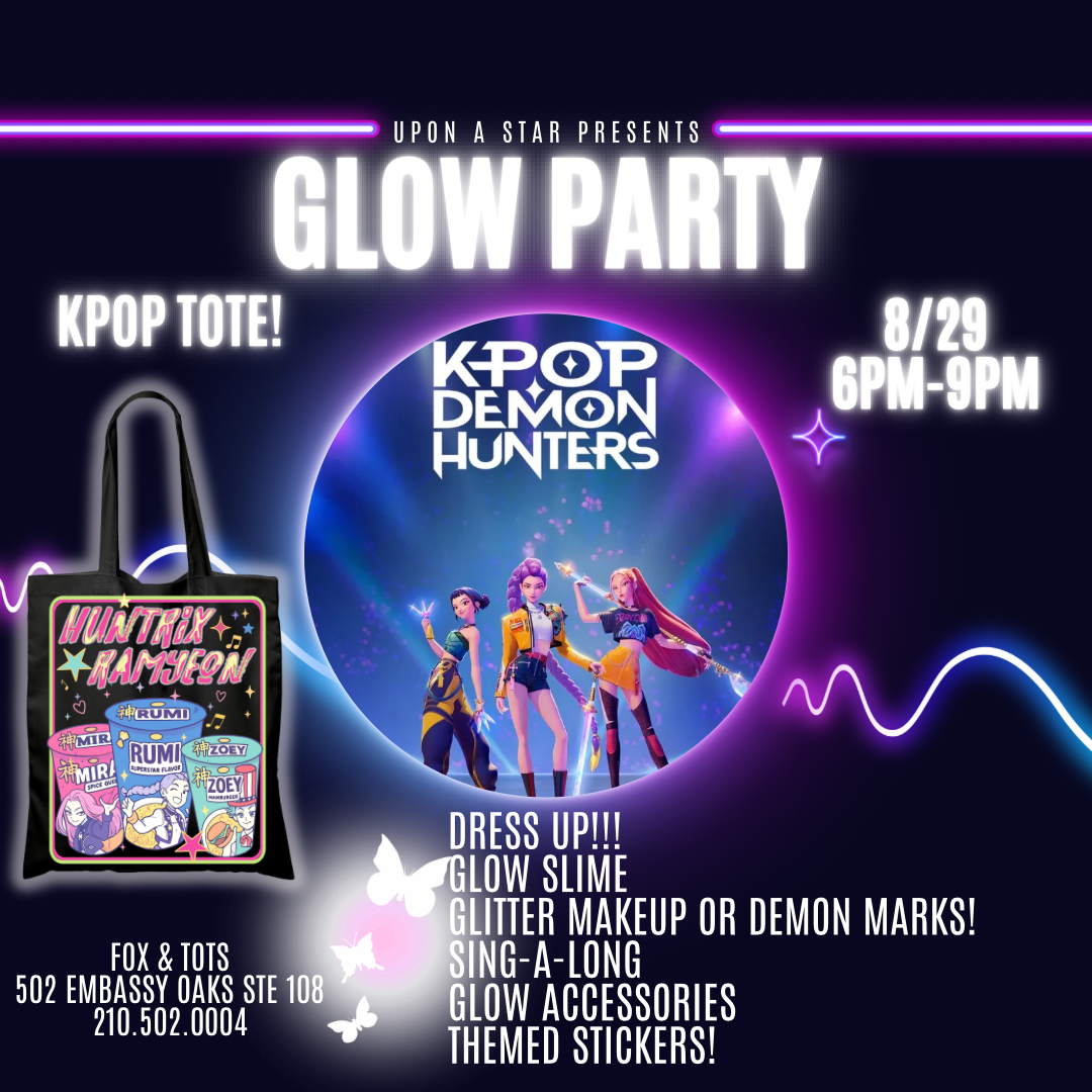 Kpop GLOW SLIME PARTY 8/29 6-9pm!